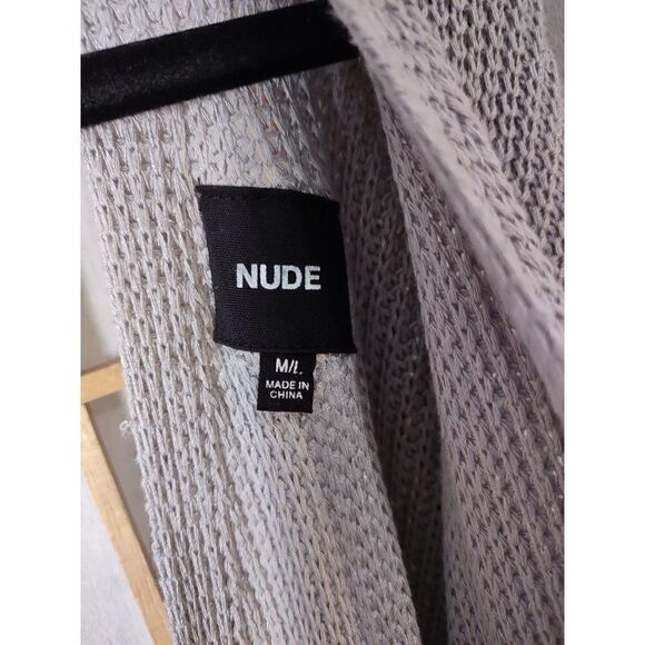 Nude M/L Crossover Sweater  - Picture 3 of 13